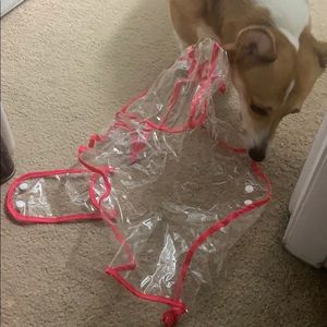 Dog rain coat